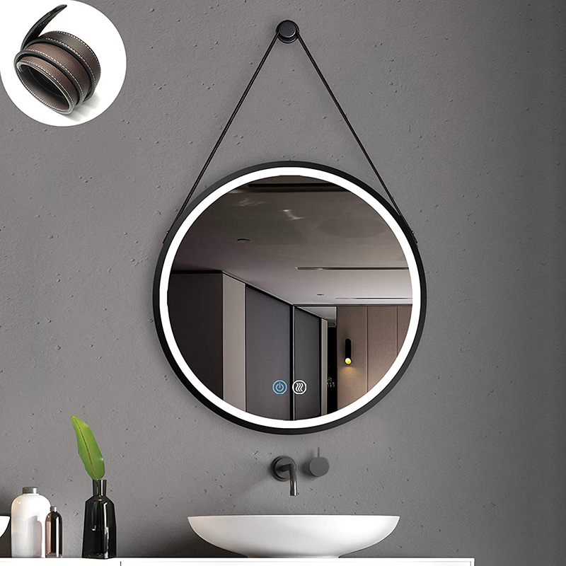 Round Hotel LED Bathroom Mirror Kanthi Sabuk